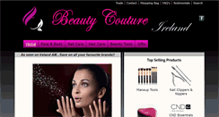 Desktop Screenshot of beautycoutureireland.com