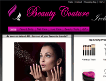 Tablet Screenshot of beautycoutureireland.com